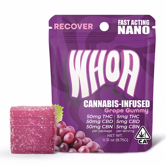 Grape 1:1:1 THC:CBN:CBD WHOA