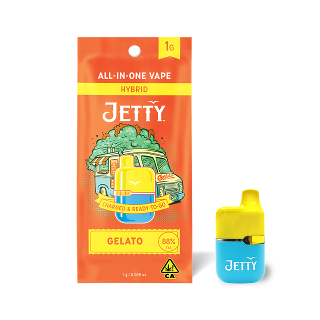 1g Mini Tank Vape AIO - Gelato (H) Jetty 