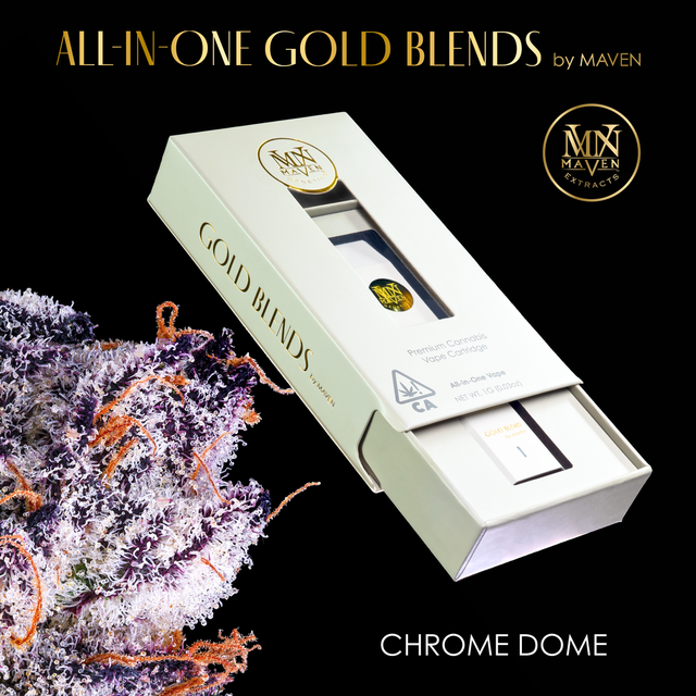 Chrome Dome - AIO Vape - 1g MVN Productions