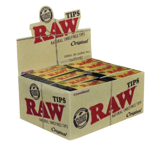 RAW Original Rolling Tips (50 ct) Each