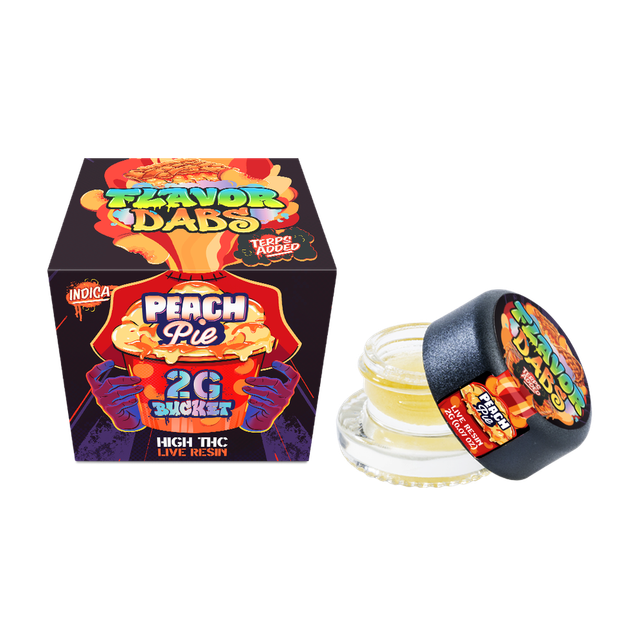 Live Resin Peach Pie 2g Loud and Clear