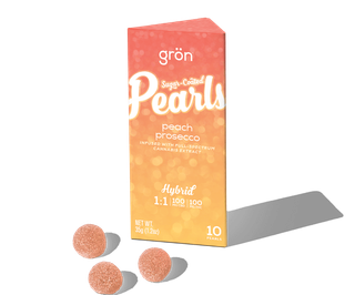 Pearls | Peach Prosecco 1:1 Grön