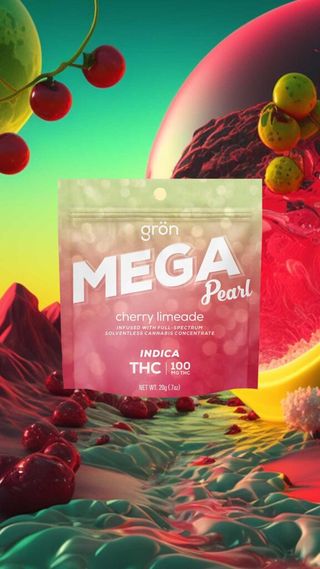 Mega Pearl | Cherry Limeade Grön
