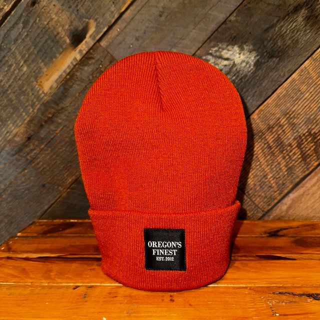 Hood Beanie Burnt Orange Oregon's Finest