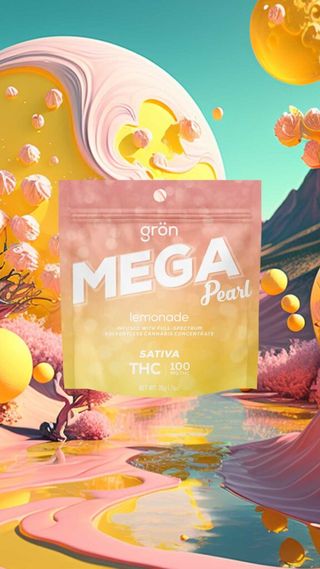 Mega Pearl | Lemonade Grön