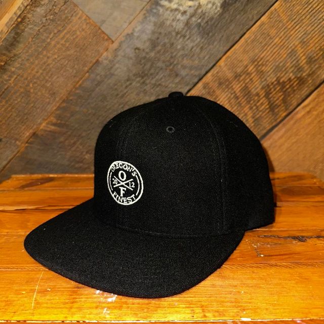 Wildlife Strapback Black Oregon's Finest