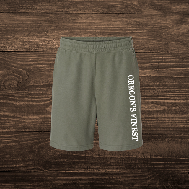 Pique Shorts Drab Green Medium Oregon's Finest