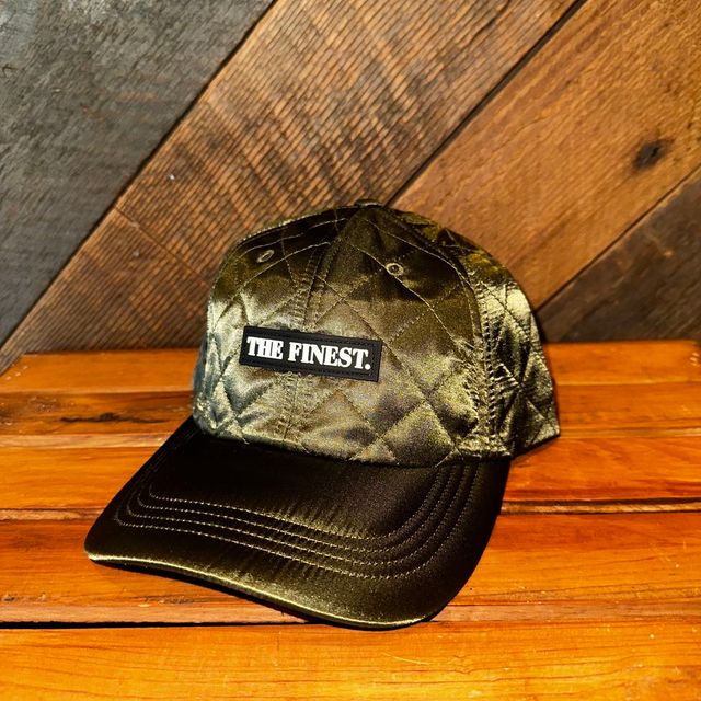 Quilted Dad Hat Loden Oregon's Finest