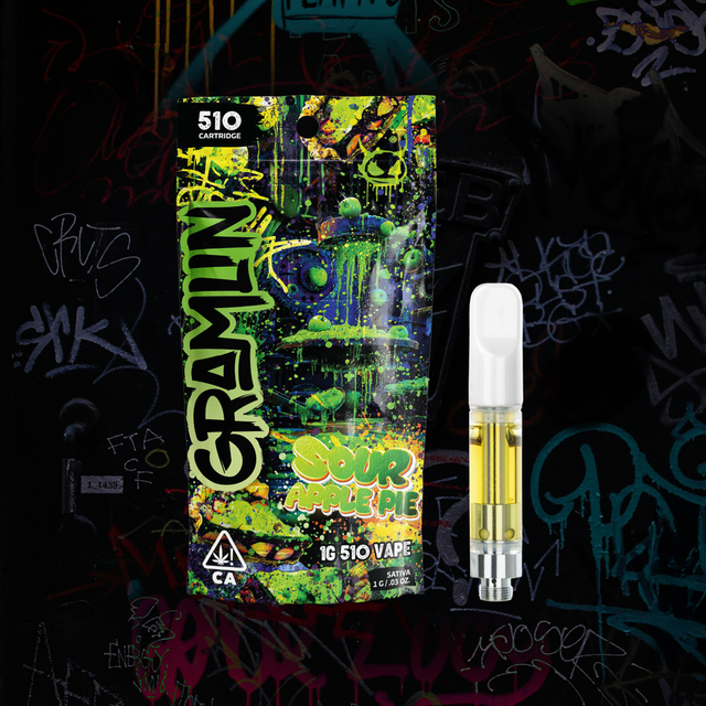 Sour Apple Pie 1g 510 Cart Gramlin