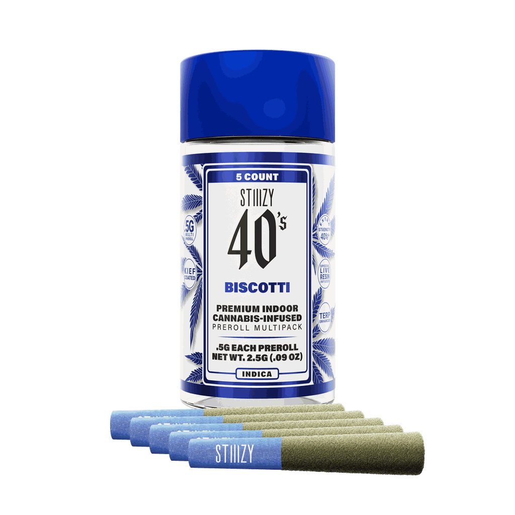 Infused 40's Biscotti Preroll 5pk