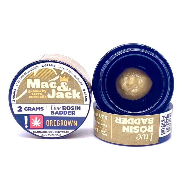 Live Rosin Badder Cap Junky Oregrown