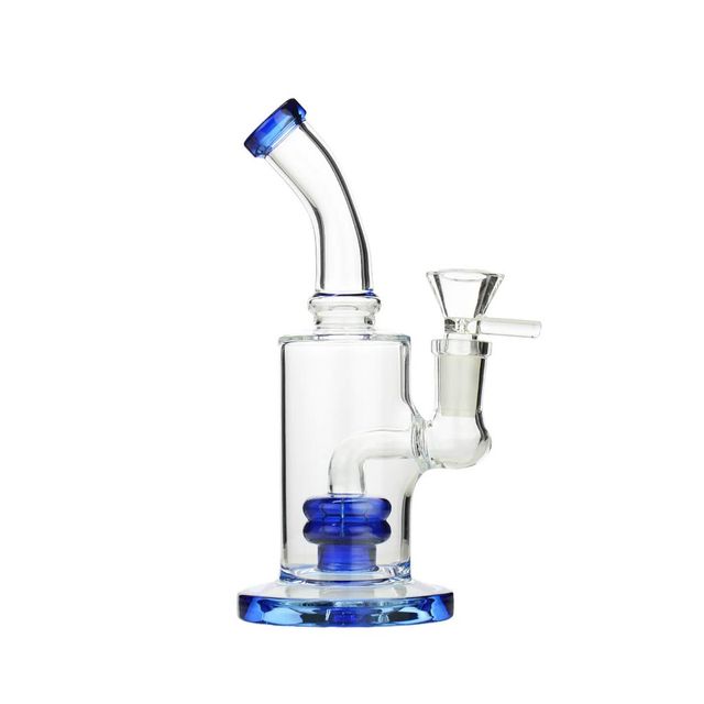 6" Bong with Round Shower and 14mm Male Bowl Farms Accessories