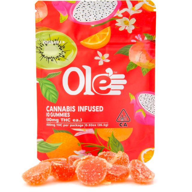 Cherry Cola 10 Pack Gummies Ole' 4 Fingers