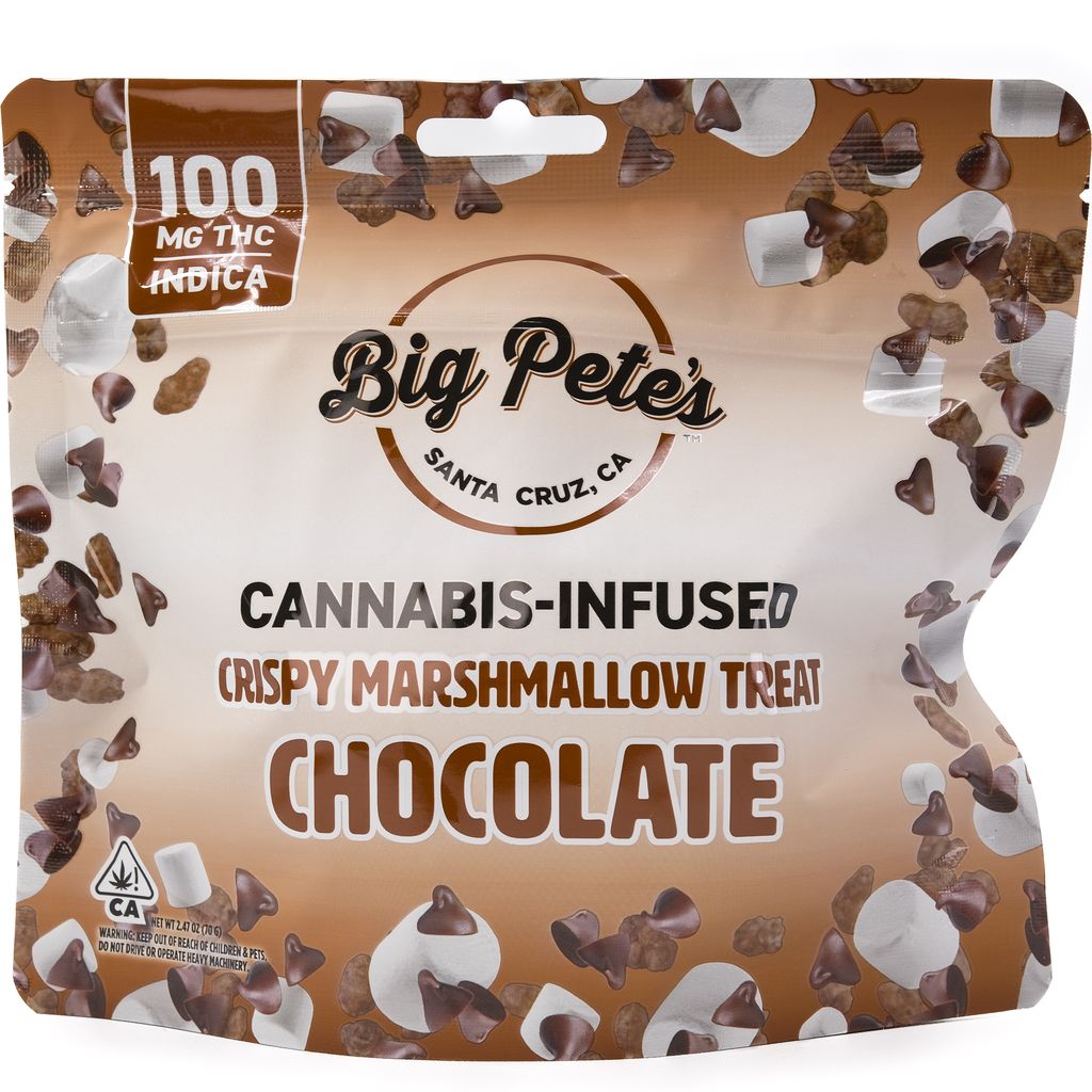 Big Pete's — Chocolate Indica Rice - 100mg