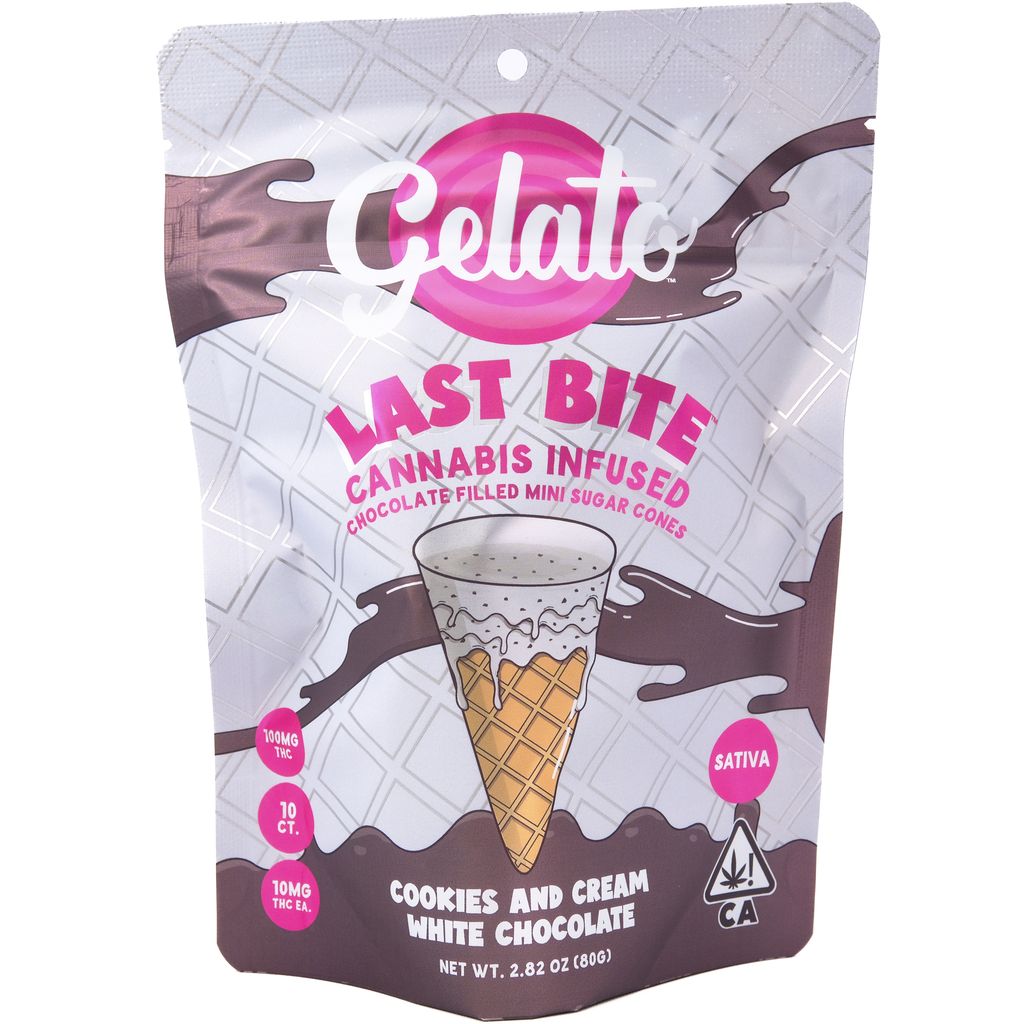 Gelato — Cookies and Cream White Last Bite