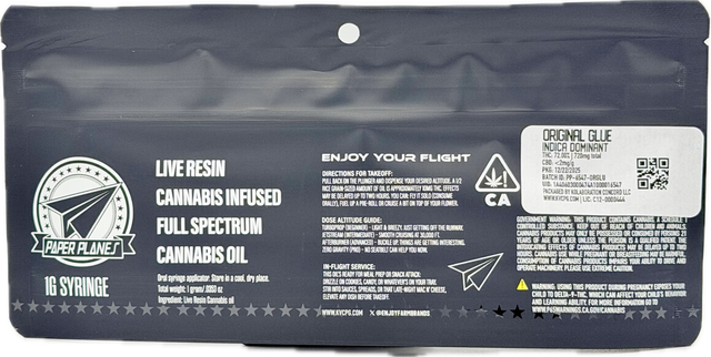 Original Glue FSO Paper Planes