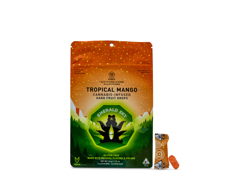 Emerald Sky — Tropical Mango Fruit Drops