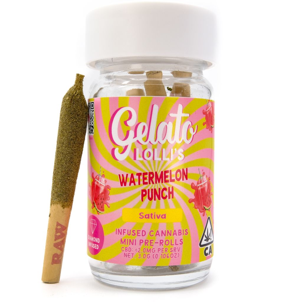 Gelato: Watermelon Punch Lollis