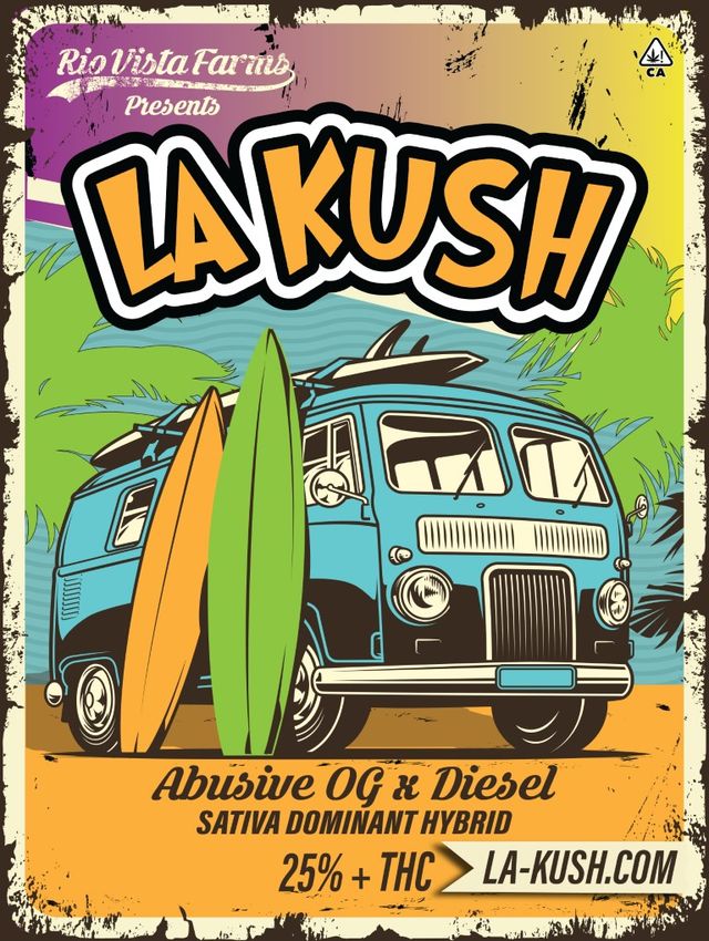 Rio Vista Farms LA Kush Poster Farms Accessories