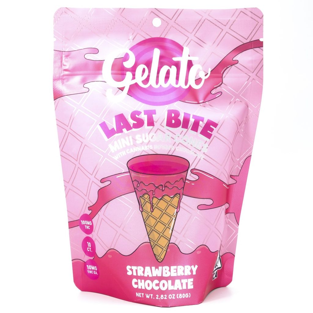 Gelato — Strawberry Last Bite
