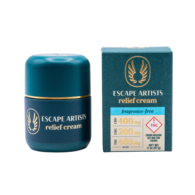 Relief Cream | Fragrance Free Escape Artists Relief Cream | Fragrance Free Escape Artists