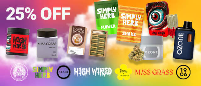 Cannabis Promo, Cannabis Sales, Cannabis Discounts, Cannabis on Sale, Ascend Daily Deal 25%