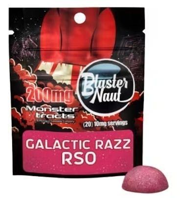 Single RSO Gummy Galactic Razz Monster