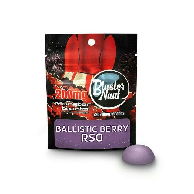 Single RSO Gummy Ballistic Berry Monster