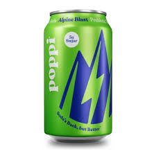 Prebiotic Soda Alpine Blast Poppi