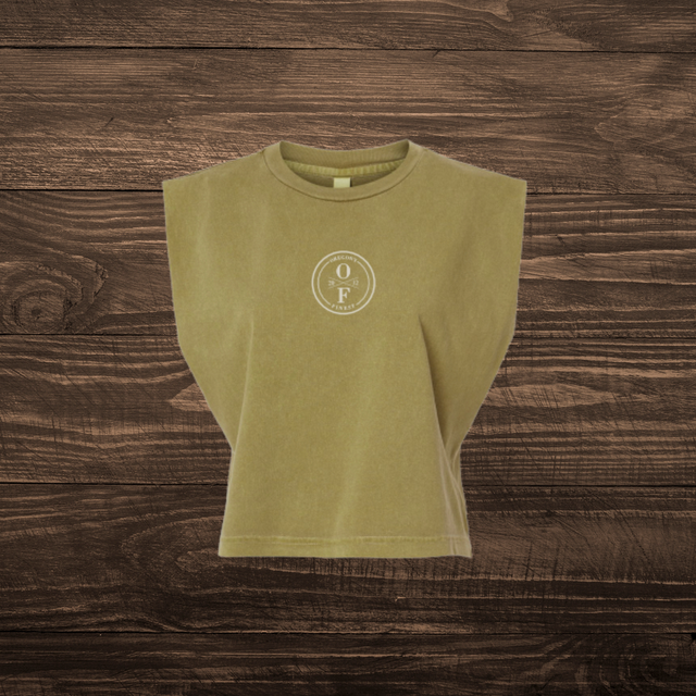 Garment-Dyed Muscle Tank | Oregon's Finest | Faded Oregon's Finest