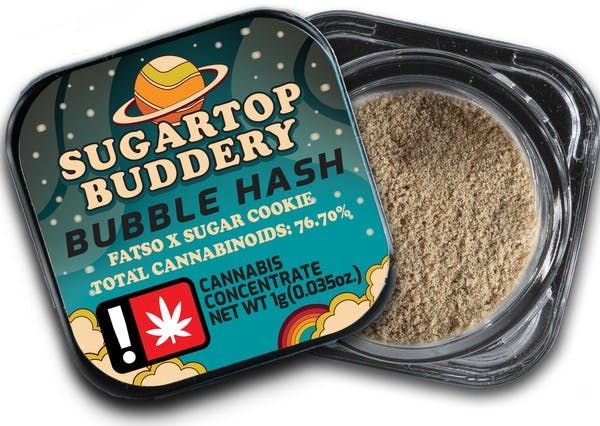 Bubble Hash Dank Side of the Moon Sugartop Buddery