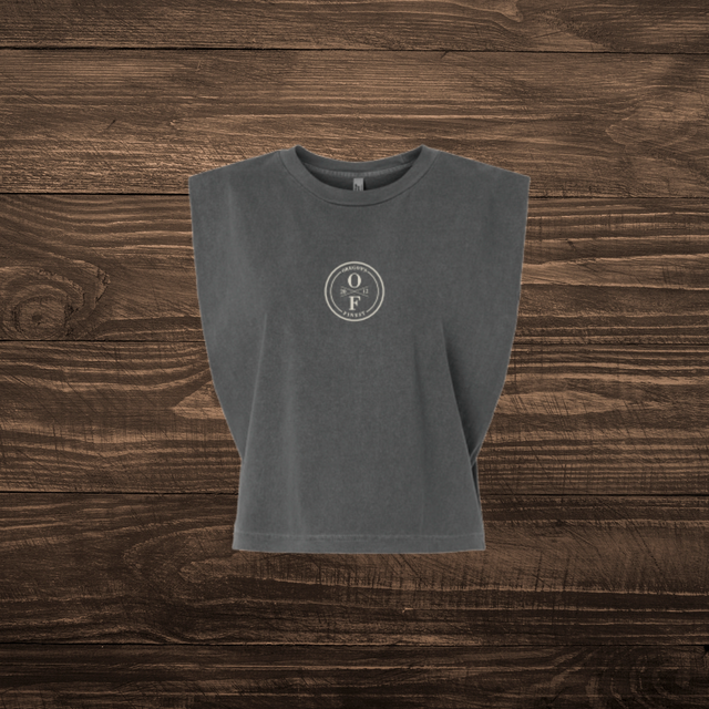 Garment-Dyed Muscle Tank | Oregon's Finest | Grey  Oregon's Finest