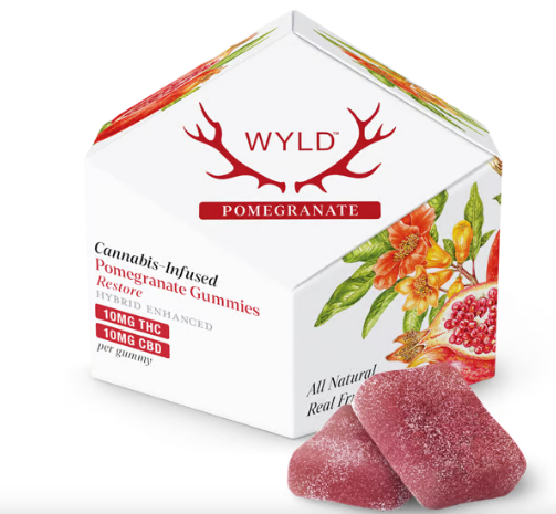 Pomegranate 1:1 THC:CBD Wyld