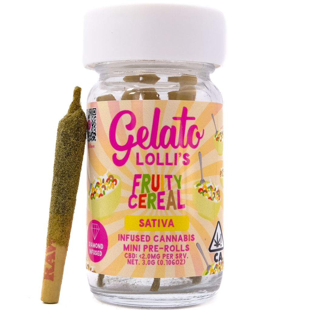 Gelato — Fruity Cereal Lollis