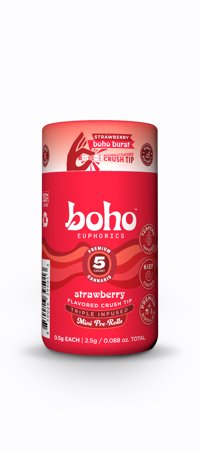 Strawberry | Triple Boho Euphorics