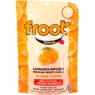 Orange Tangie 10 Pack Gummies Froot