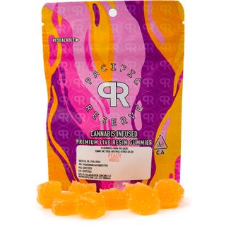 Peach 10 Pack Gummies Pacific Reserve