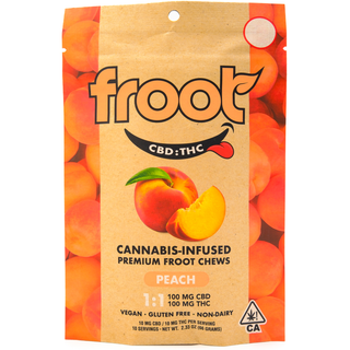 Peach 10 Pack Gummies Froot