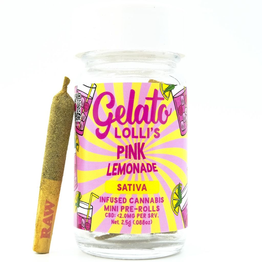 Gelato — Pink Lemonade Lollis