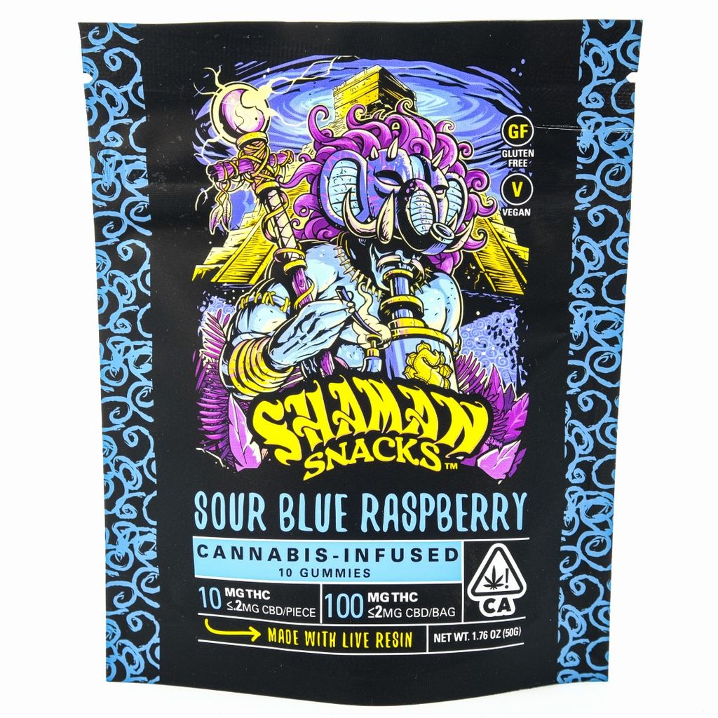 Shaman Extracts — Sour Blue Raspberry