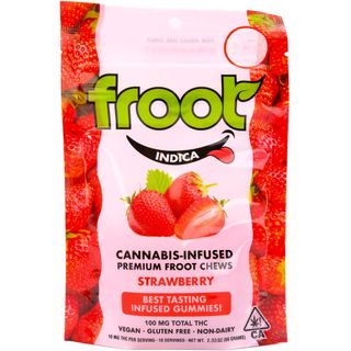 Strawberry 10 Pack Gummies Froot
