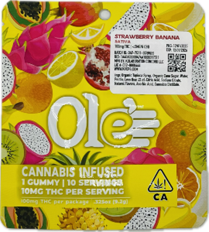 Ole' 4 Fingers — Strawberry Banana