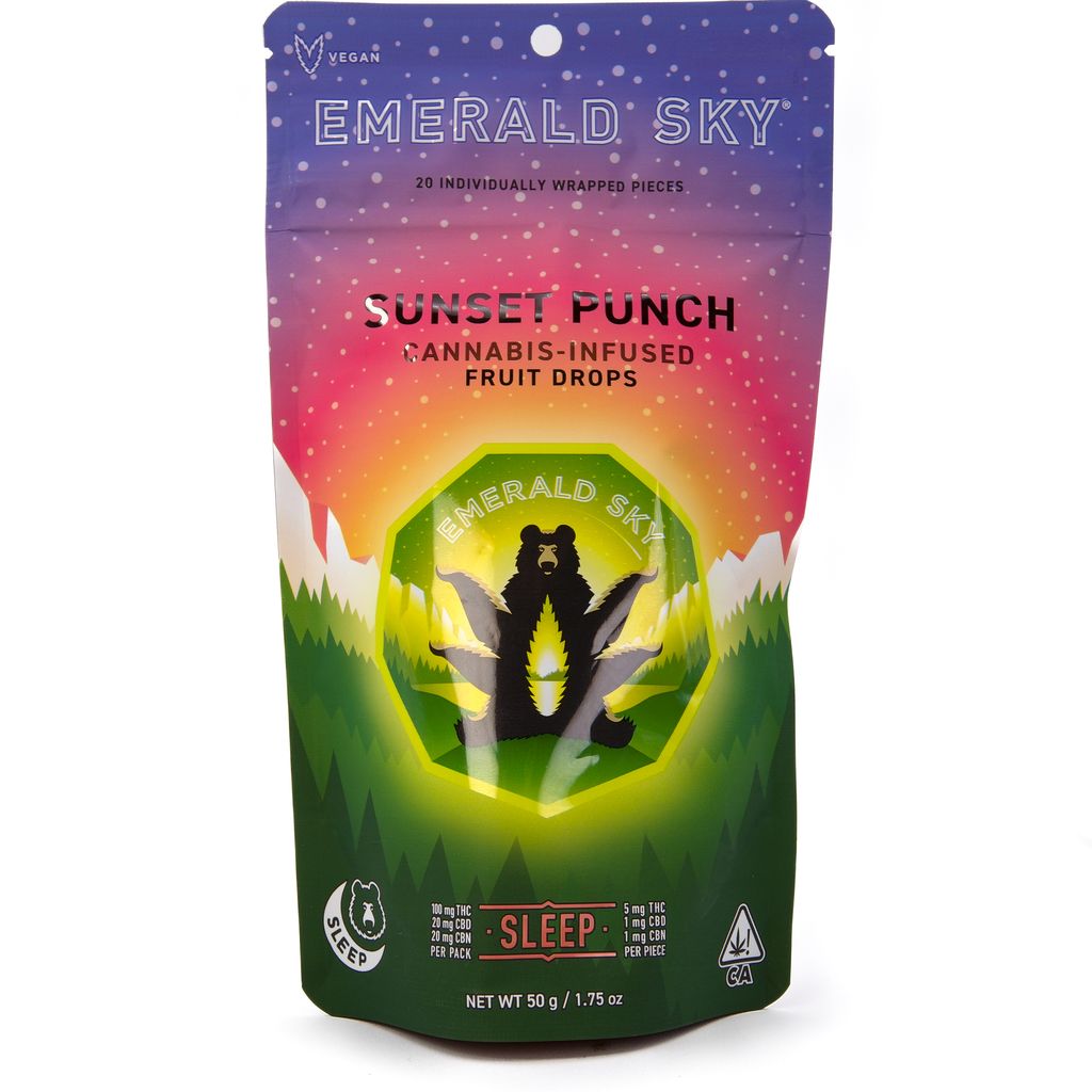 Emerald Sky — Sunset Punch Fruit Drops