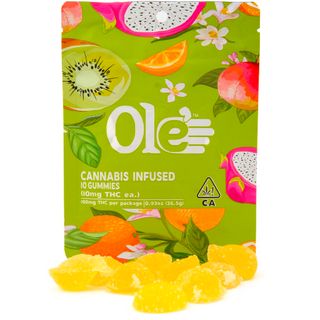 Tropical Punch 10 Pack Gummies Ole' 4 Fingers