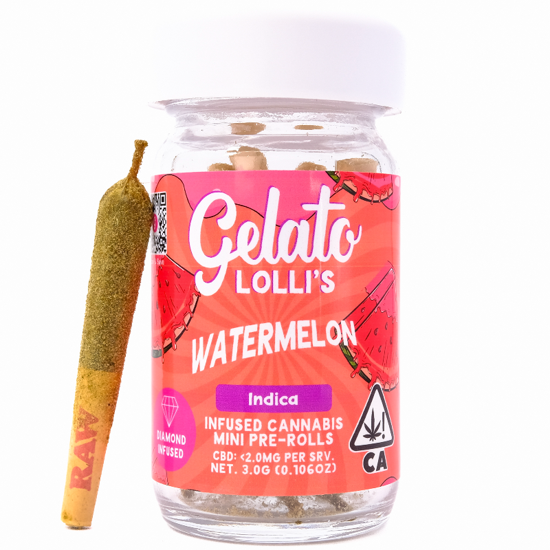 Gelato — Watermelon Lollis