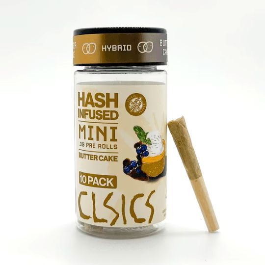Butter Cake Hash Preroll 10pk CLSICS
