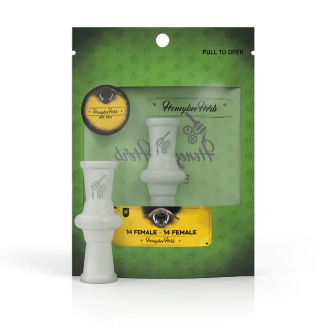 Glass Adapter 14F - 14F Honeybee Herb