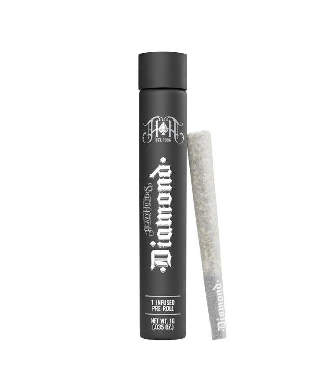 Heavy Hitters Blue Candy Diamond Infused Pre-Roll 1g