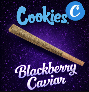 Blackberry Caviar Cookies
