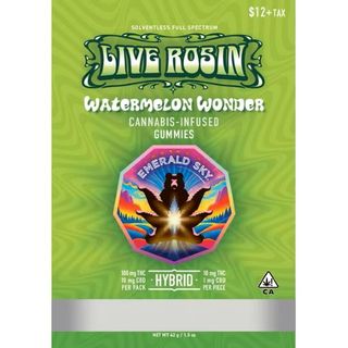 Watermelon Wonder Hybrid Rosin Emerald Sky